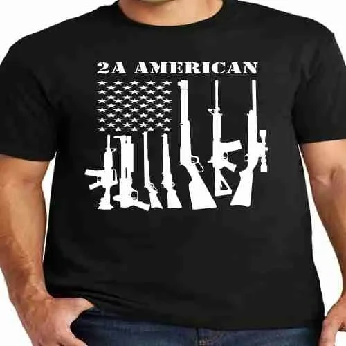 2A American Shirt Black